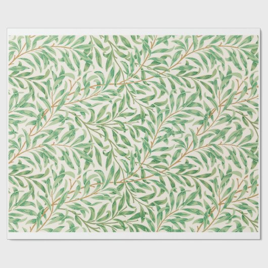 William Morris LEAF PATTERN Wrapping Paper Cadeaupapier (Vlak)