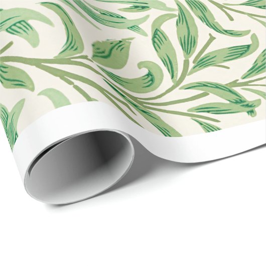 William Morris LEAF PATTERN Wrapping Paper Cadeaupapier (Rol Hoek)