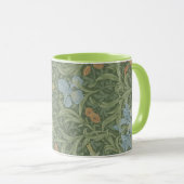 William Morris Leaves Floral Bird Iris Mok (Voorkant rechts)