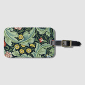 William Morris - Leicester  bloemontwerp Bagagelabel (Voorkant (horizontaal))