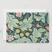 William Morris - Leicester  bloemontwerp Kaart (Voorkant)