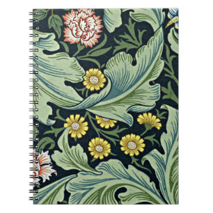 William Morris - Leicester  bloemontwerp Notitieboek
