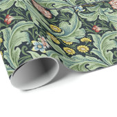 William Morris - Leicester, bloempatroon Cadeaupapier (Rol Hoek)