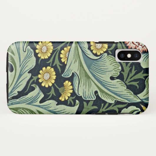 William Morris - Leicester, bloempatroon Case-Mate iPhone Case (Achterkant (horizontaal))