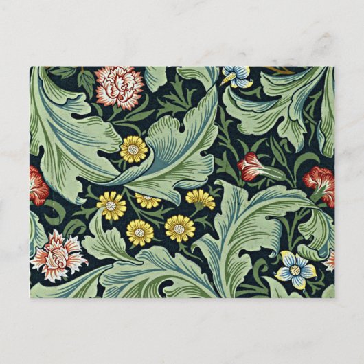 William Morris - Leicester Briefkaart (Voorkant)