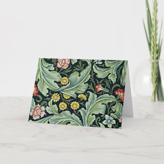 William Morris - Leicester Kaart (Voorkant)