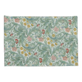 William Morris Leicester Leaves Flowers Carnance Kussensloop (Achterkant-Rechts)