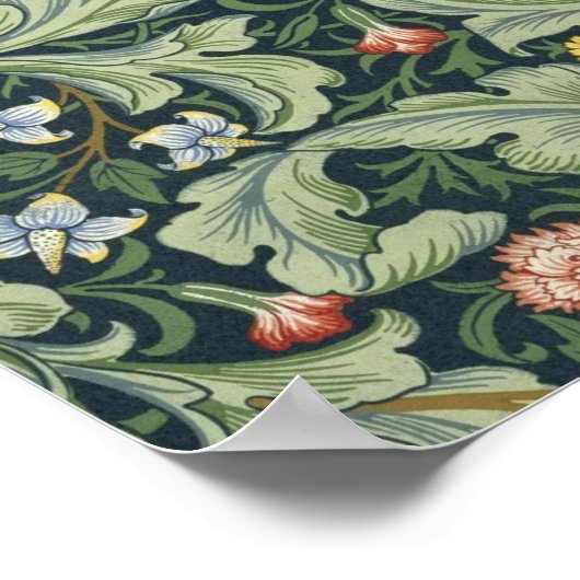 William Morris Leicester Pattern Poster (Hoek)
