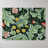 William Morris - Leicester Poster (Voorkant)