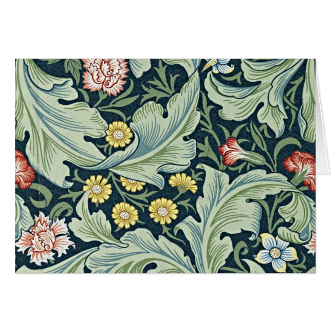 William Morris - Leicester vintage bloemontwerp (Voorkant Horizontaal)