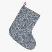 William Morris Leiste Blau Distel Behang Grote Kerstsok (Voorkant (Hangend))