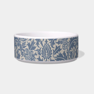 William Morris Leiste Blau Distel Behang Voerbakje