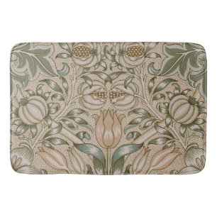 William Morris Lelie en Granaatappel Bloempatroon Badmat
