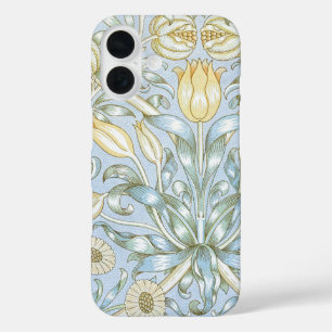 William Morris Lelie en Granaatappel Bloempatroon iPhone 16 Hoesje