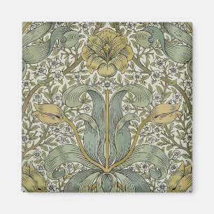 William Morris Lente Struik Gele Bloem Kunst Magneet