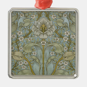 William Morris Lentere Dichte Gele Bloem Kunst Metalen Ornament
