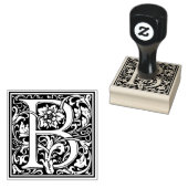 William Morris Letter B Rubberstempel (Gestempeld)