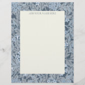 WILLIAM MORRIS LETTERHEAD MET "JASMINE" BRIEFHOOFD (Voorkant)
