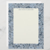 WILLIAM MORRIS LETTERHEAD MET "JASMINE" BRIEFHOOFD (Voorkant / Achterkant)