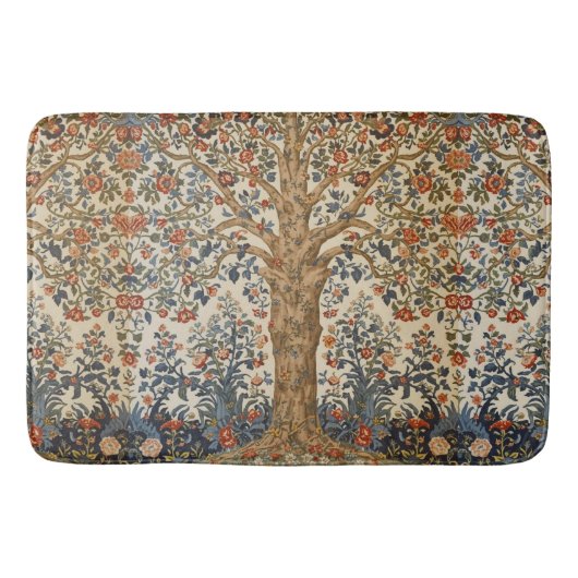 William Morris Levensboom Vintage Pre-Rafaëlitisch Badmat (Voorkant)