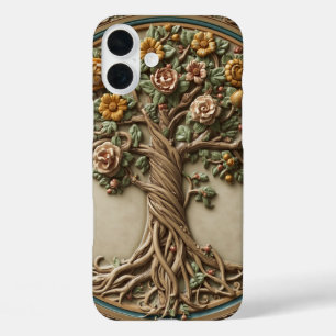 William Morris levensboom Vintage pre-rafaelitisch iPhone 16 Plus Hoesje