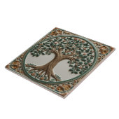 William Morris levensboom Vintage pre-rafaëlitisch Tegeltje (Zijkant)