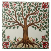 William Morris levensboom Vintage pre-rafaëlitisch