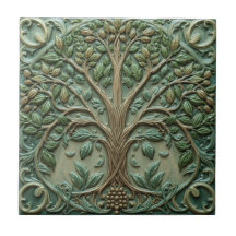 William Morris levensboom Vintage pre-rafaëlitisch