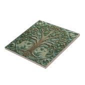 William Morris levensboom Vintage pre-rafaëlitisch Tegeltje (Zijkant)