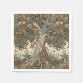 William Morris Levensboom Vintage Pre-Raphaeliet Servet (Voorkant)