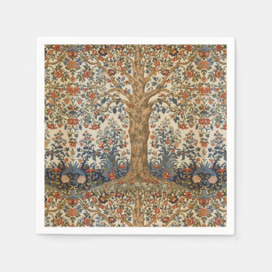 William Morris Levensboom Vintage Pre-Raphaeliet Servet