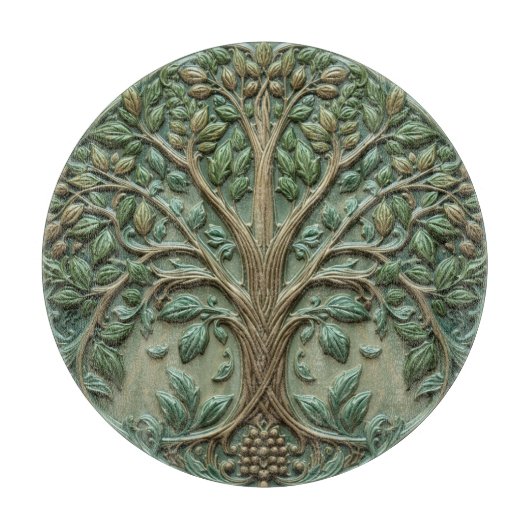 William Morris levensboom Vintage pre-raphaelitisc Snijplank (Voorkant)