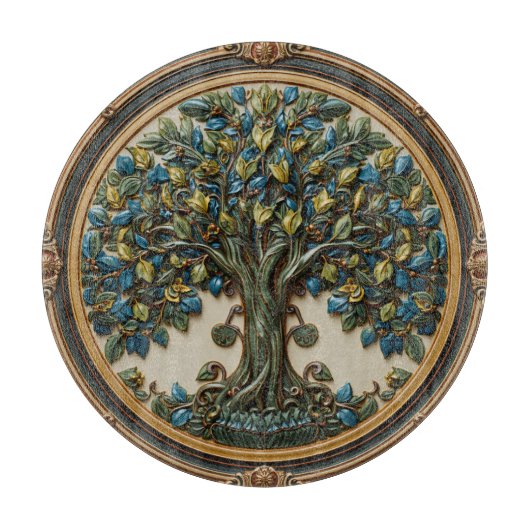 William Morris levensboom Vintage pre-raphaelitisc Snijplank (Voorkant)