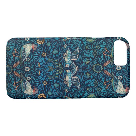 William Morris - Leves & Birds Pattern Case-Mate iPhone Case (Achterkant (Horizontaal))