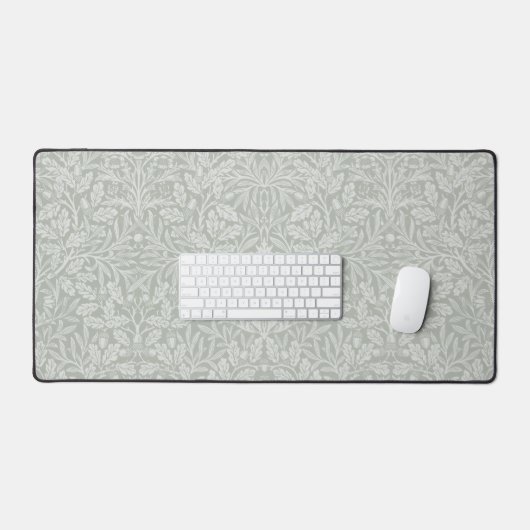William Morris licht groene eik en bladeren Bureaumat (Keyboard & Muis)
