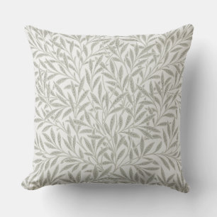 William Morris lichtgroene Willow  stijl Kussen