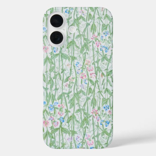 William Morris Lieve Erwt Pastel Bloem Kunst Case-Mate iPhone Case (Achterkant)