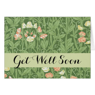 William Morris Lieve Erwt Patroon Vintage Botanisc