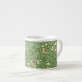 William Morris Lieve Erwt Patroon Vintage Botanisc Espresso Kop (Voorkant rechts)