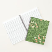 William Morris Lieve Erwt Patroon Vintage Botanisc Notitieboek (Binnen)