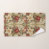 William Morris Lily and Pomegranate Floral pattern Bad Handdoek (Handdoek)
