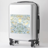 William Morris Lily and Pomegranate Flower Pattern Sticker (Koffer)