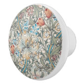 William Morris Lily Art Button Keramische Knop (Rechts)