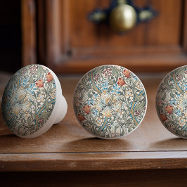 William Morris Lily Art Button Keramische Knop