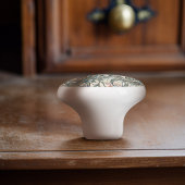 William Morris Lily Art Button Keramische Knop