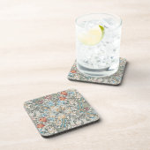 William Morris Lily Art Nouveau Beverage Coaster Bier Onderzetter (Rechterzijde)