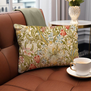 William Morris Lily Art Nouveau Bloempatroon Accent Kussen