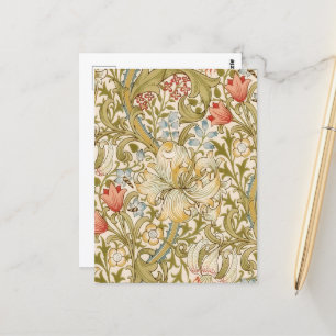 William Morris Lily Art Nouveau Briefkaart