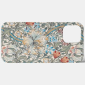 William Morris Lily Art Nouveau Case-Mate iPhone C Case (Achterkant (horizontaal))