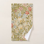 William Morris Lily Art Nouveau Floral Bad Handdoek (Handdoek)